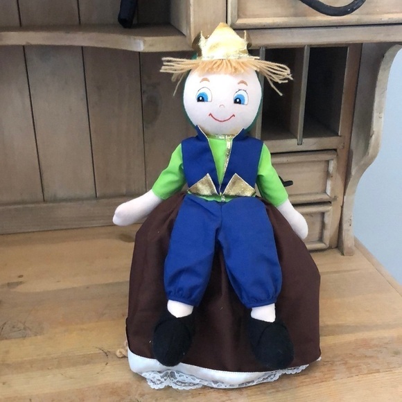 Frog Prince Princess Reversible Puppet 3-in-1 Topsy Turvy Fairy Tale Imagination - Picture 2 of 11